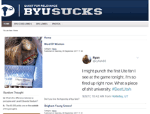 Tablet Screenshot of byusucks.net